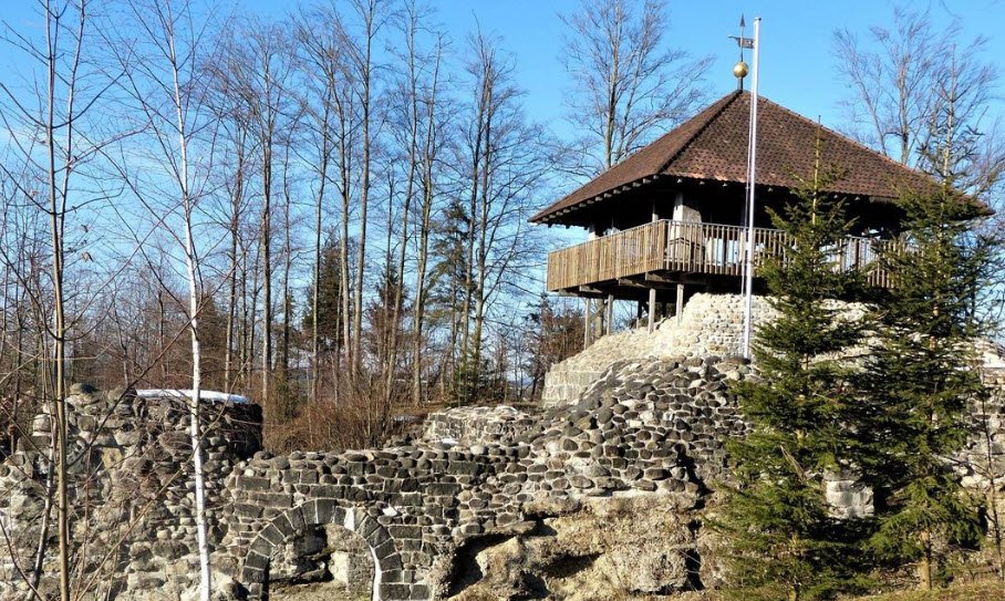 Burgruine Waldhusen, Switzerland